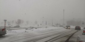Метель и плохая видимость: В Оренбурге резко испортилась погода