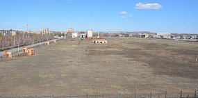 В Гае начали благоустраивать парк 