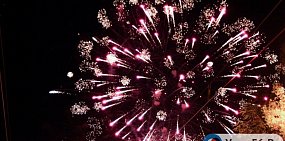 Салют в Оренбургской области, фото из архива 