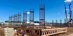 Строящийся объект. Фото тгк Евгения Солнцева  