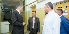 Евгений Солнцев в Оренбургской области. Фото из тгк врио губернатора 