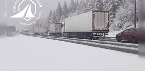 В Челябинской области замело трассы. Когда первый снег ожидается в Оренбургской области?