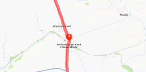 Обновление дороги ст. Сара-Самарское, фото: Яндекс.Карты