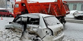 ДТП на Карагандинской в Оренбурге, фото: УМВД