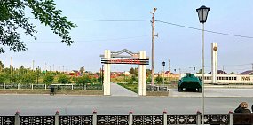 В Новоорском районе подрядчик не успел завершить благоустройство парка Победы в срок