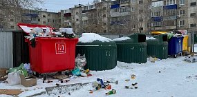 Контейнерные площадки в Оренбурге. Фото из архива 