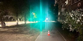 Место ДТП. Фото УМВД по Оренбургской области 