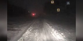 Утро в одном видео: Орск засыпало снегом 