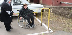 В Оренбургской области плохая инфраструктура для инвалидов