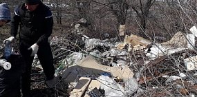 Жители Орска самостоятельно провели субботник, но не смогли бесплатно вывезти мусор на полигон
