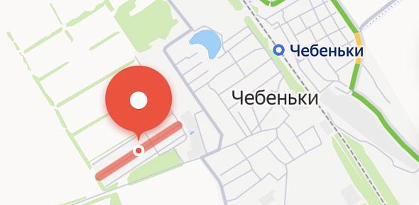 1-я Луговая в Чебеньках на Яндекс.Карты