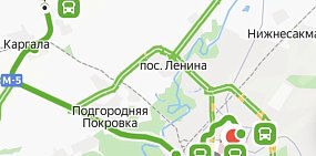 Маршрут «Оренбург-Сергиевка» на Яндекс.Карты