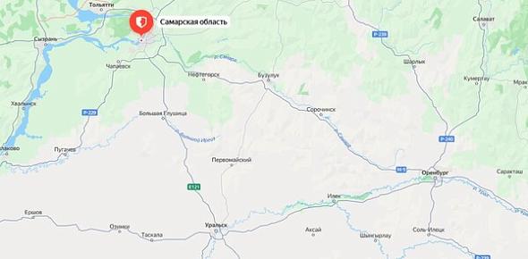 Самарская область. Источник: Яндекс.карты