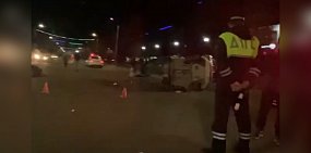  В ночном ДТП в Оренбурге погибли 2 человека. Столкнулись мотоцикл и Datsun