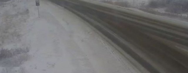 Поворот на Медногорск. Фото: стоп-кадр с видео (камеры ГУДХОО)