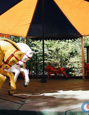 Любимые аттракционы орчан: Лошадки