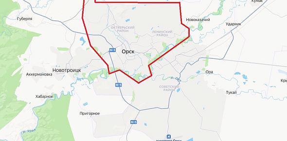 Район отключения. Источник: Яндекс.карты