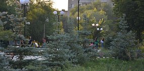 Парк Строителей Орска, пострадавший по время весеннего паводка, вернулся к работе