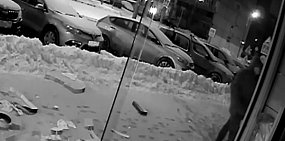 Запись с камеры видеонаблюдения