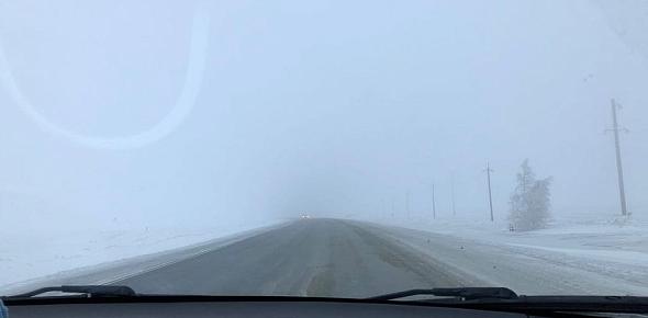 На некоторых участках трассы Оренбург – Орск сохраняется сложная обстановка