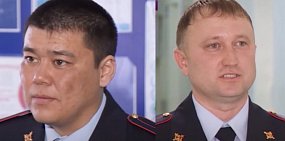 «Привились от Covid-19»: полицейских, сопровождавших застрявшие на трассе в Новоорском районе машины, показали по РЕН ТВ