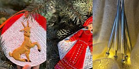 Игрушки, которые будут украшать елку от Оренбургской области в Кирове. Фото Правительство Оренбургской области