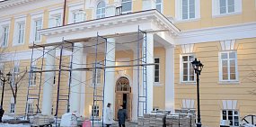 В Оренбурге в этом году завершится капремонт физико-математического лицея на улице Советской