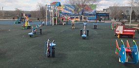 Как после зимы выглядит благоустроенная часть парка Северный в Орске: фотоотчет Урал56.Ру