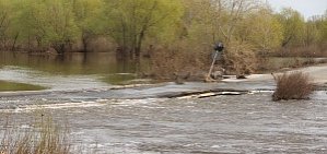 Рост уровня Урала в Оренбурге приостановился