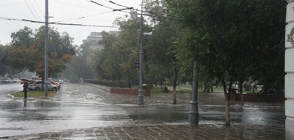26 октября в Оренбургской области прогнозируется сильный дождь