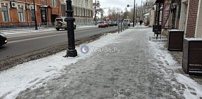 В Оренбурге хотят попробовать использовать гранитную крошку против гололеда, как в Москве