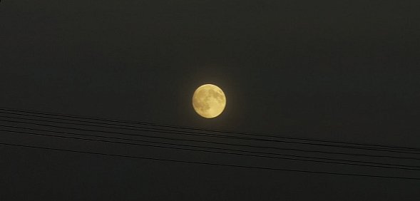 Луна в небе 4 ноября 