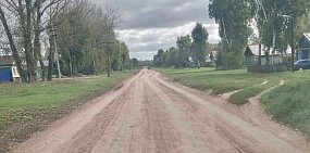 Дорога в п. Воздвиженка в сентябре 2025 года 
