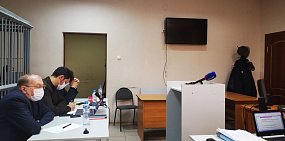 На заседании суда по делу Лабузова, 09.11.2021