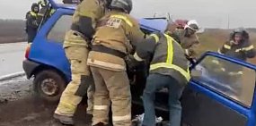 На месте ДТП. Источник: УМВД России по Оренбургской области