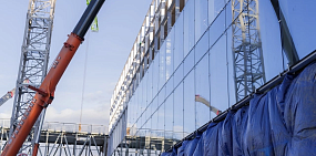 Строительство нового пассажирского терминала в аэропорту Оренбурга. Источник: Аэропорт Оренбурга 