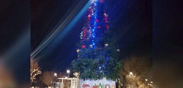 Елка на улице Советской