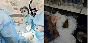Во время операции. Источник: Минздрав Оренбургской области