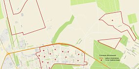 Районы отключения. Источник: Водоканал