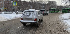 В Оренбурге на пешеходном переходе автомобиль сбил 58-летнего мужчину 