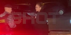 Актриса после заседания в суде. Источник: ТГ-канал SHOT