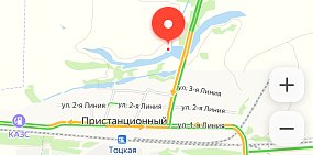 Озеро Сазанье на Яндекс.Карты