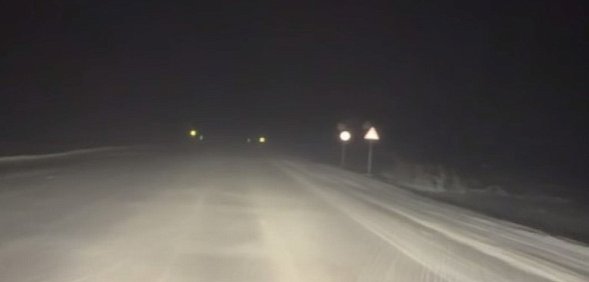 На трассе Оренбург – Орск начала ухудшаться погода