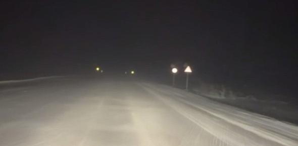 На трассе Оренбург – Орск начала ухудшаться погода