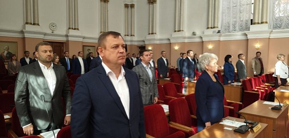 Перед началом заседания 7 октября 