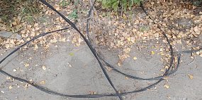 В Орске до сих пор не убрали сорванные провода и не почистили фонари после паводка 2024 года