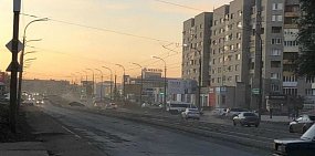Пыль столбом: на проспекте Ленина в Орске идет ремонт дороги