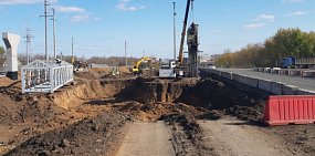 В Оренбурге временно закроют выезд из поселка Экодолье на трассу Оренбург – Беляевка