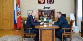 Александра Ващенко назначили врио главы Новоорского района. Фото правительства региона 