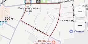 В Оренбурге часть жилого сектора осталась без света из-за отключения кабельной линии